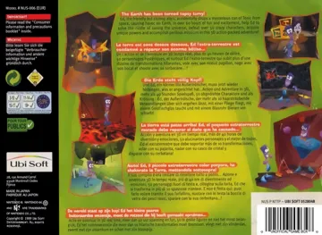 Tonic Trouble (Europe) (En,Fr,De,Es,It) box cover back